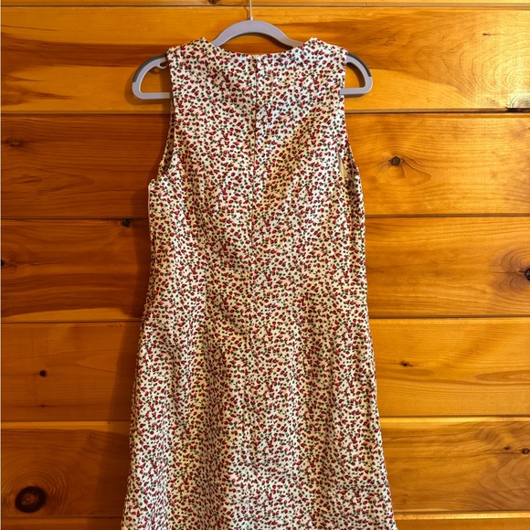 NWT Abercrombie & Fitch Red Floral Mini Dress - Picture 4 of 4
